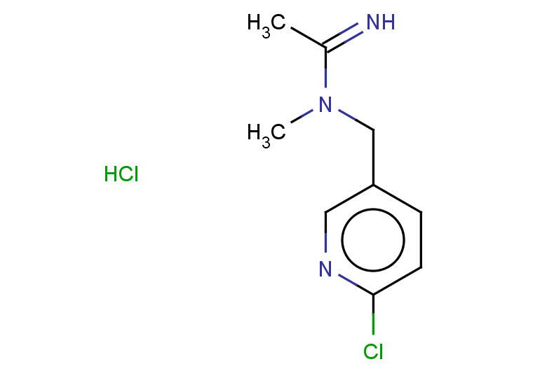 N-[(6-chloropyridin-3-yl)methyl]-N-methylethanimidamide hydrochloride
