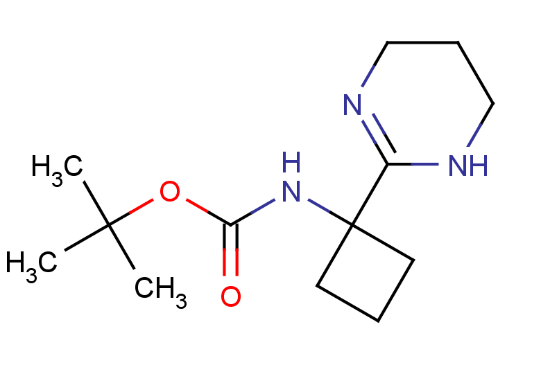 tert-butyl N-[1-(1,4,5,6-tetrahydropyrimidin-2-yl)cyclobutyl]carbamate