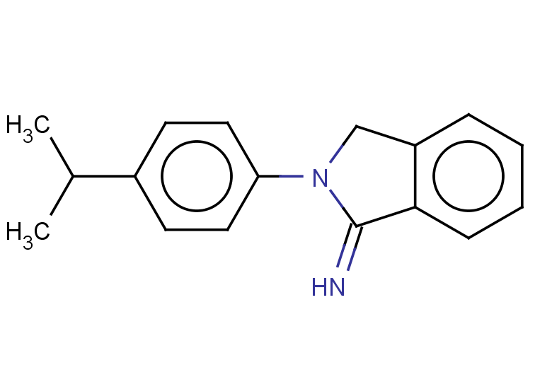 2-[4-(propan-2-yl)phenyl]-2,3-dihydro-1H-isoindol-1-imine