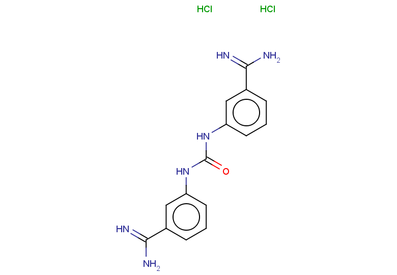 1,3-bis(3-carbamimidoylphenyl)urea dihydrochloride