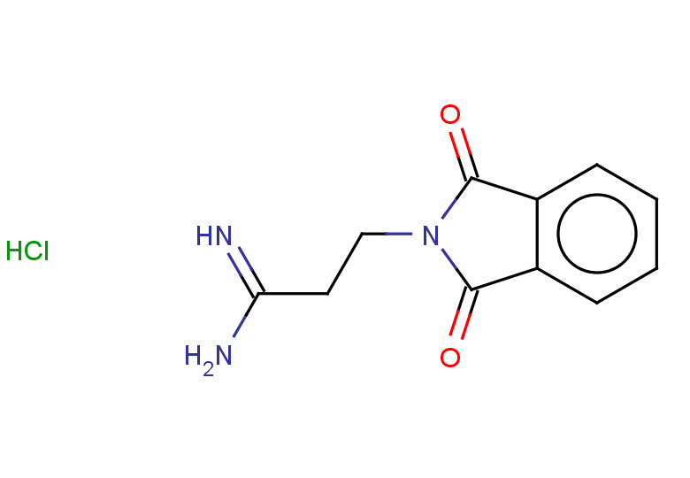 3-(1,3-dioxo-2,3-dihydro-1H-isoindol-2-yl)propanimidamide hydrochloride