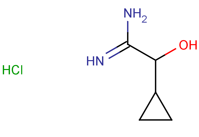 2-CYCLOPROPYL-2-HYDROXYETHANIMIDAMIDE HYDROCHLORIDE