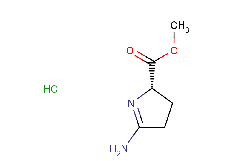methyl (2S)-5-amino-3,4-dihydro-2H-pyrrole-2-carboxylate hydrochloride