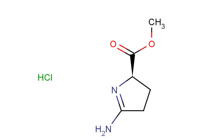 methyl (2R)-5-amino-3,4-dihydro-2H-pyrrole-2-carboxylate hydrochloride