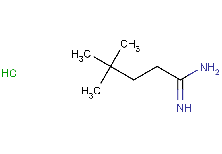 4,4-dimethylpentanimidamide hydrochloride