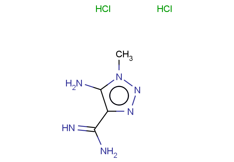 5-amino-1-methyl-1H-1,2,3-triazole-4-carboximidamide dihydrochloride