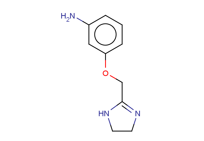 3-[(4,5-dihydro-1H-imidazol-2-yl)methoxy]aniline