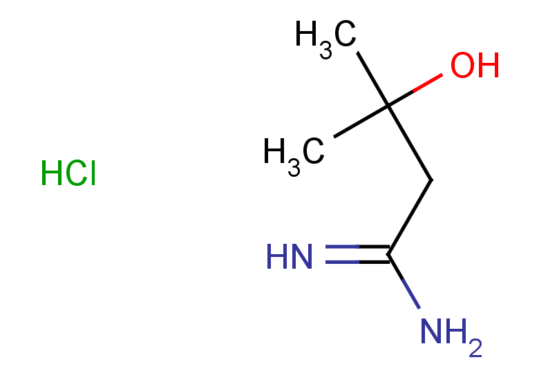 3-hydroxy-3-methylbutanimidamide hydrochloride