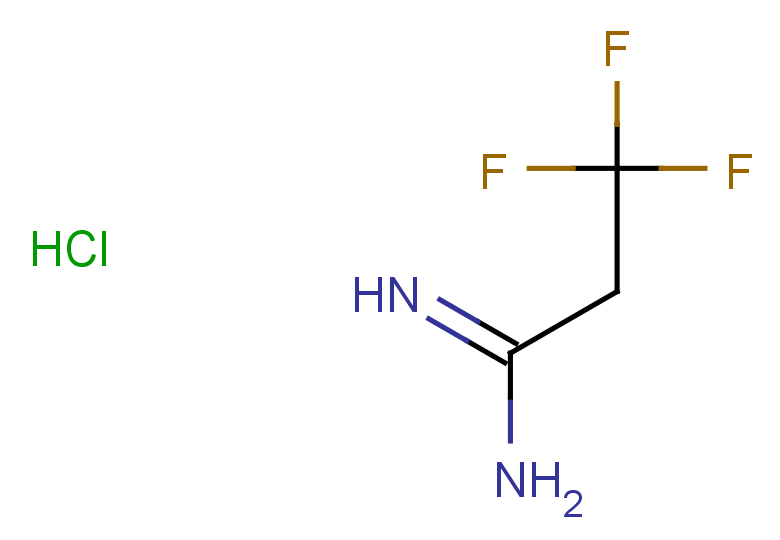 3,3,3-trifluoropropanimidamide hydrochloride