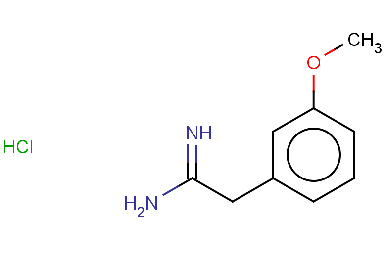 2-(3-methoxyphenyl)ethanimidamide hydrochloride