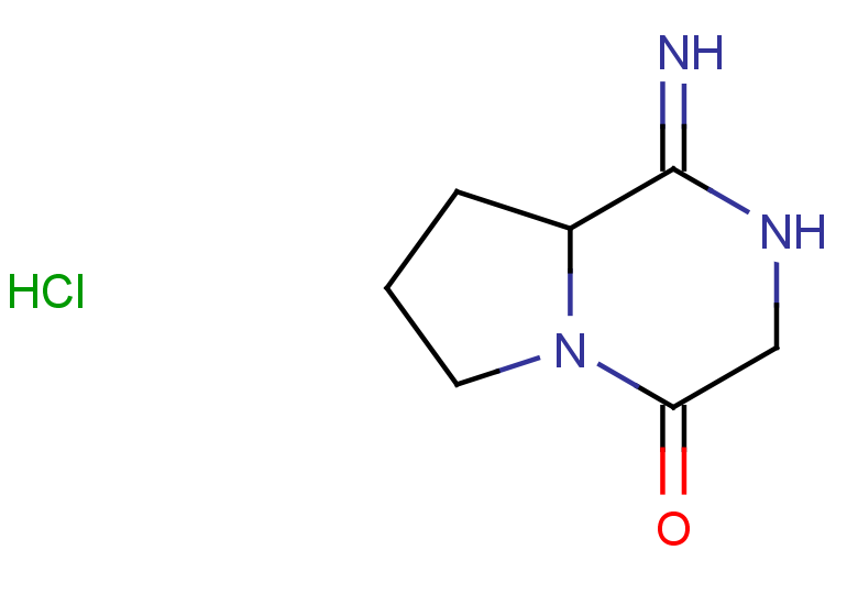 1-imino-octahydropyrrolo[1,2-a]pyrazin-4-one hydrochloride