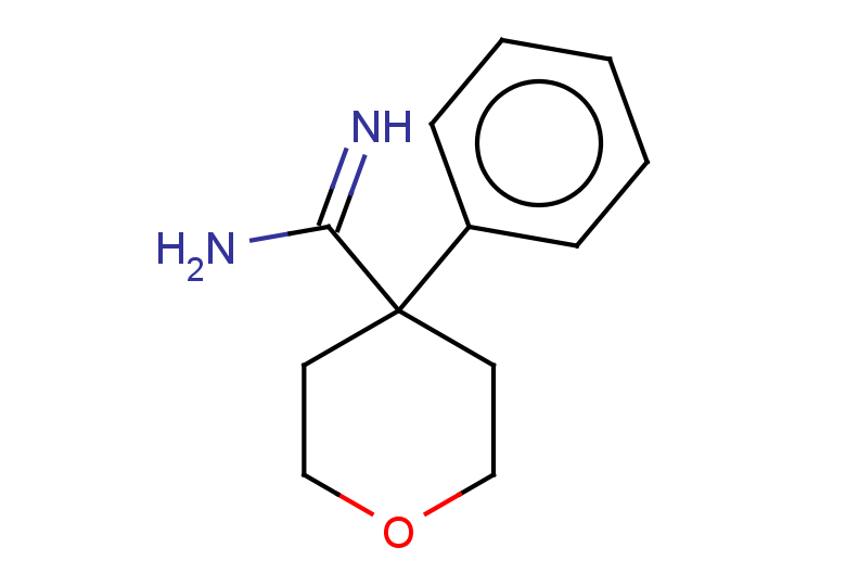 4-phenyloxane-4-carboximidamide