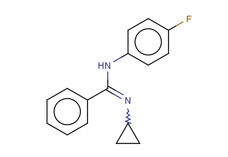 N'-cyclopropyl-N-(4-fluorophenyl)benzenecarboximidamide