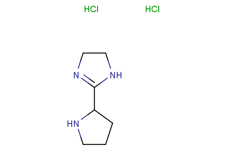 2-(pyrrolidin-2-yl)-4,5-dihydro-1H-imidazole dihydrochloride