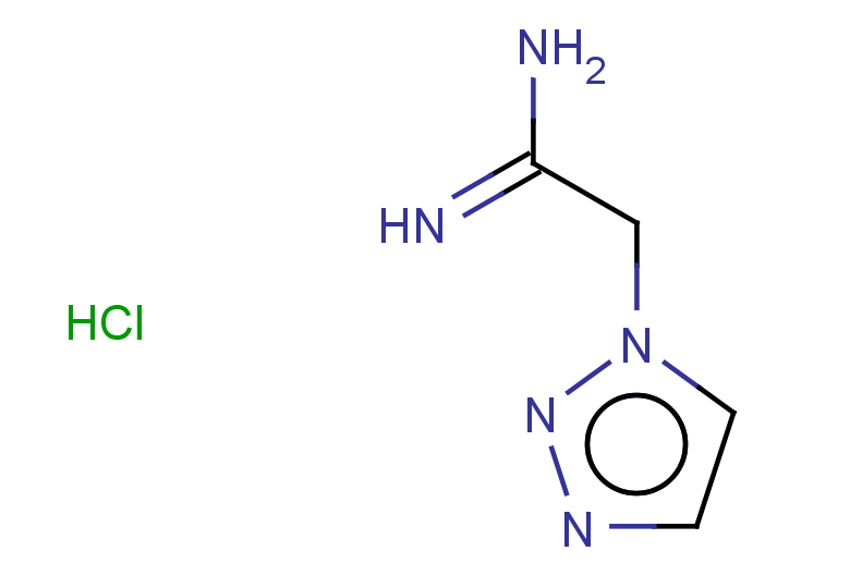2-(1H-1,2,3-triazol-1-yl)ethanimidamide hydrochloride