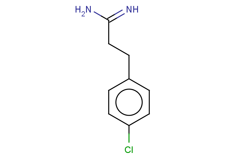 3-(4-chlorophenyl)propanimidamide