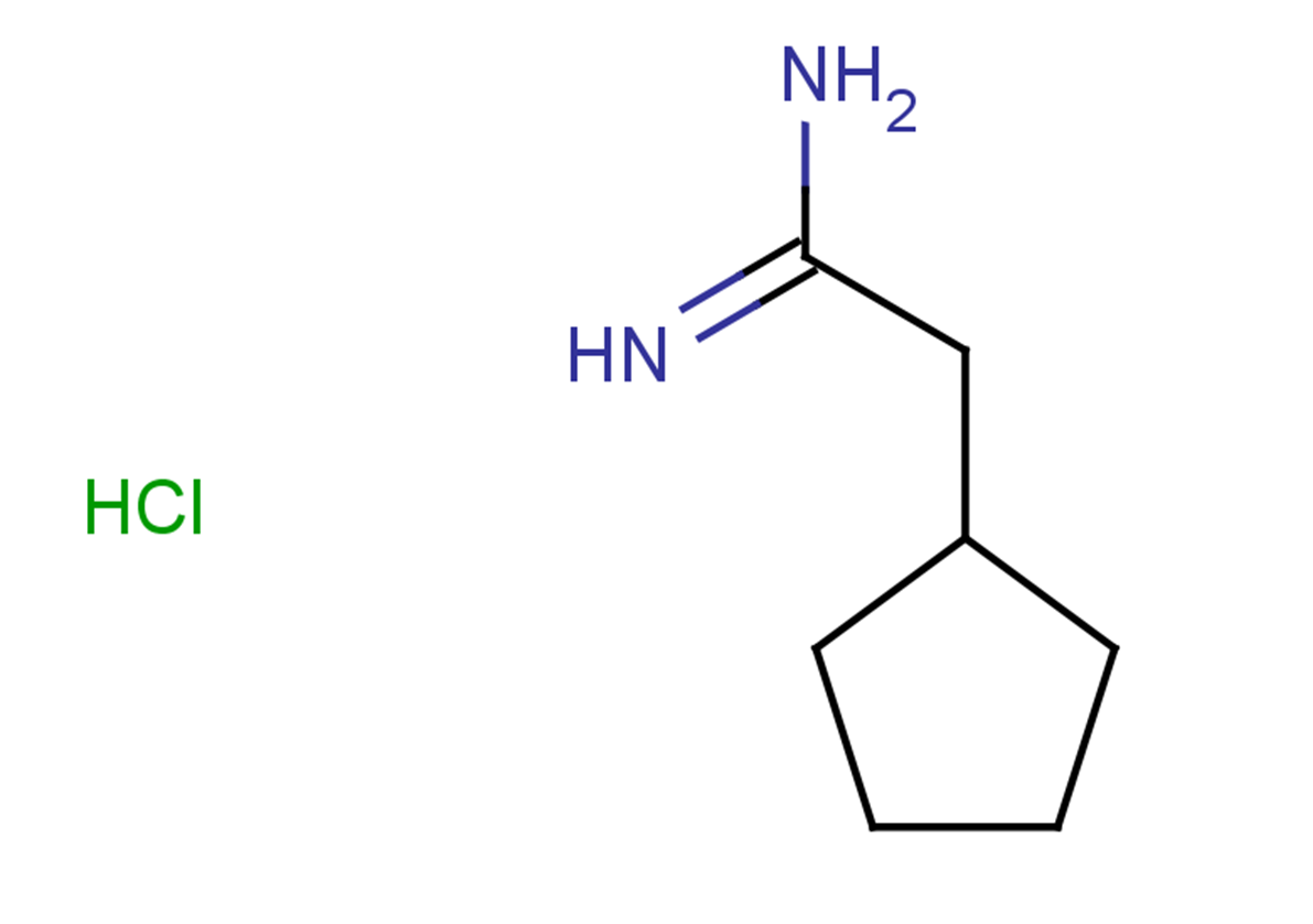 2-cyclopentylethanimidamide hydrochloride