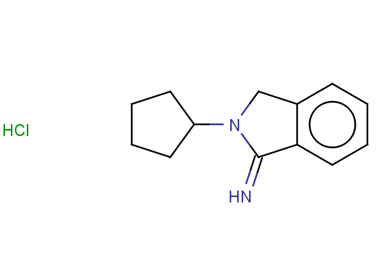 2-cyclopentyl-2,3-dihydro-1H-isoindol-1-imine hydrochloride