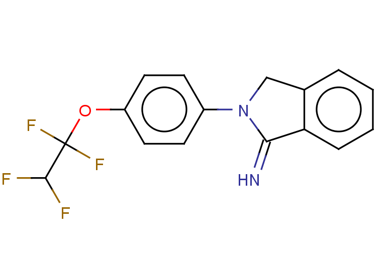 2-[4-(1,1,2,2-tetrafluoroethoxy)phenyl]-2,3-dihydro-1H-isoindol-1-imine
