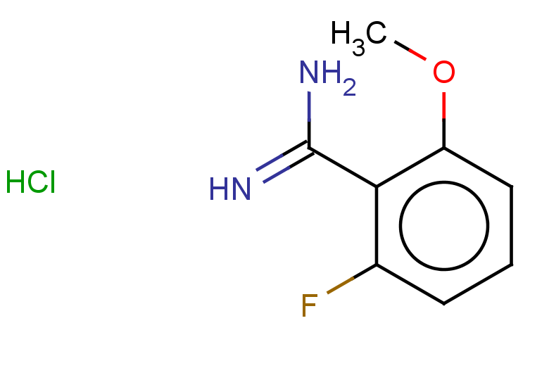 2-fluoro-6-methoxybenzene-1-carboximidamide hydrochloride