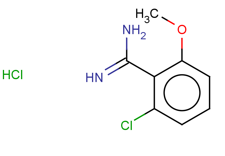 2-chloro-6-methoxybenzene-1-carboximidamide hydrochloride