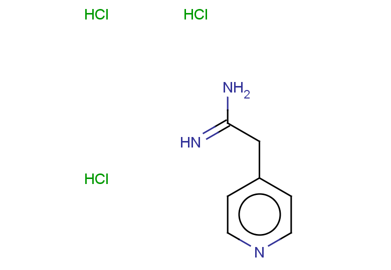 2-(pyridin-4-yl)ethanimidamide trihydrochloride