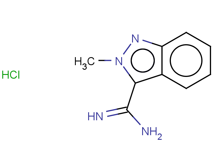 2-methyl-2H-indazole-3-carboximidamide hydrochloride