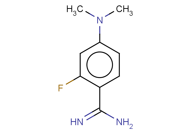 4-(dimethylamino)-2-fluorobenzene-1-carboximidamide