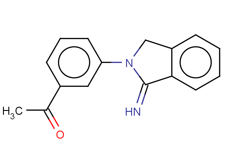 1-[3-(1-imino-2,3-dihydro-1H-isoindol-2-yl)phenyl]ethan-1-one