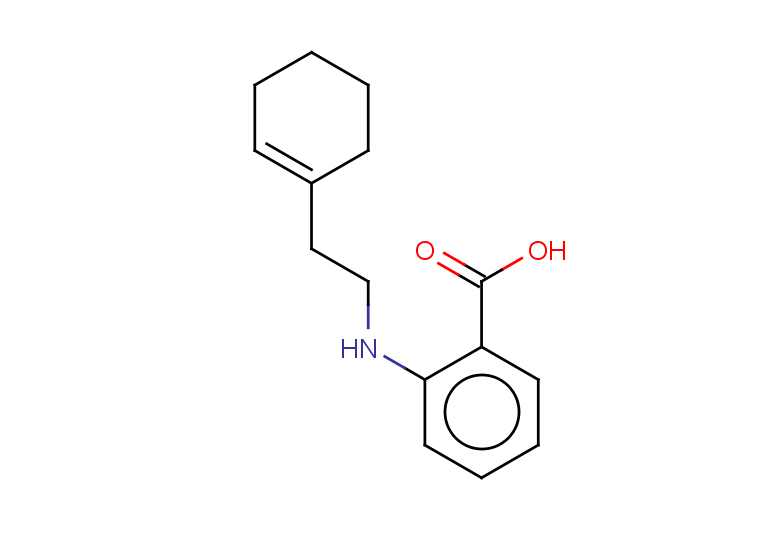 2-{[2-(cyclohex-1-en-1-yl)ethyl]amino}benzoic acid