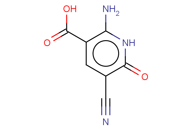 2-amino-5-cyano-6-oxo-1,6-dihydropyridine-3-carboxylic acid