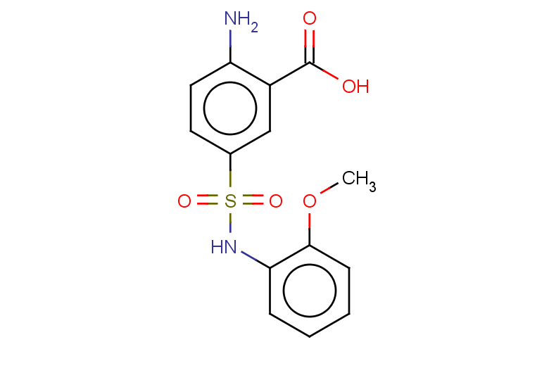 2-amino-5-[(2-methoxyphenyl)sulfamoyl]benzoic acid