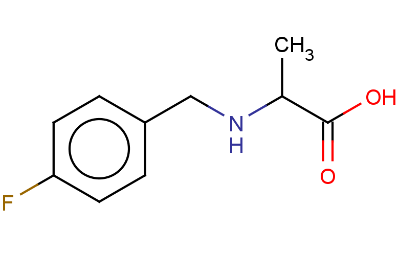 2-{[(4-fluorophenyl)methyl]amino}propanoic acid