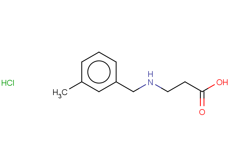 3-{[(3-methylphenyl)methyl]amino}propanoic acid hydrochloride