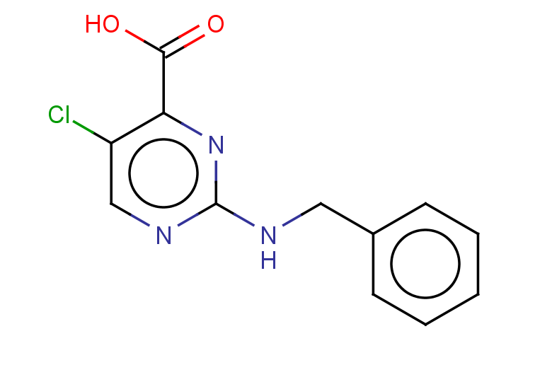 2-(benzylamino)-5-chloropyrimidine-4-carboxylic acid