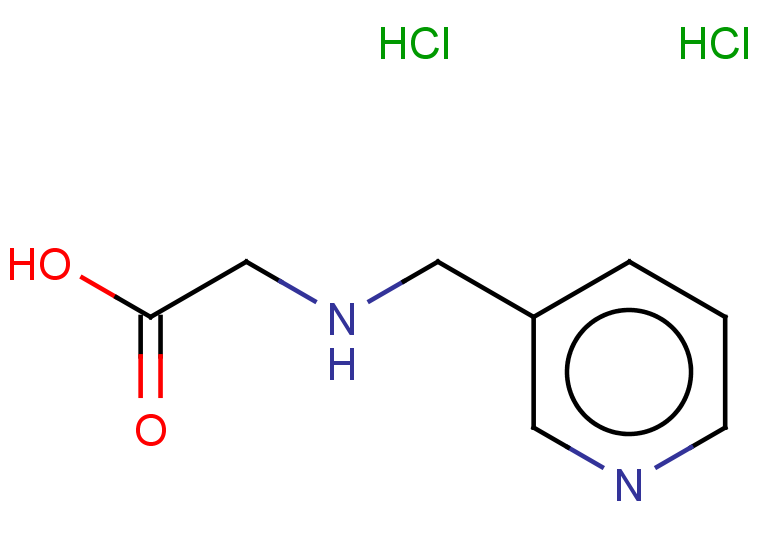 2-[(pyridin-3-ylmethyl)amino]acetic acid dihydrochloride