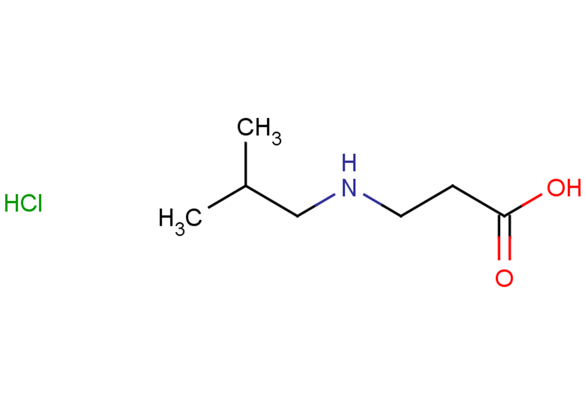 3-[(2-methylpropyl)amino]propanoic acid hydrochloride
