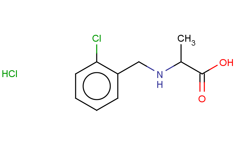 2-{[(2-chlorophenyl)methyl]amino}propanoic acid hydrochloride