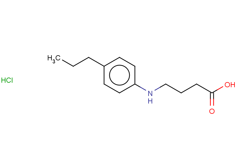 4-[(4-propylphenyl)amino]butanoic acid hydrochloride