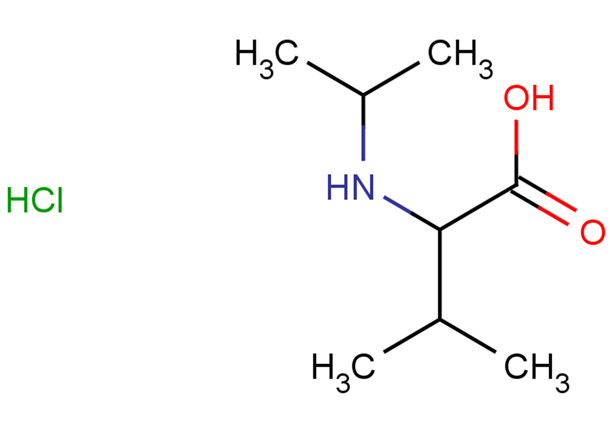 3-methyl-2-[(propan-2-yl)amino]butanoic acid hydrochloride