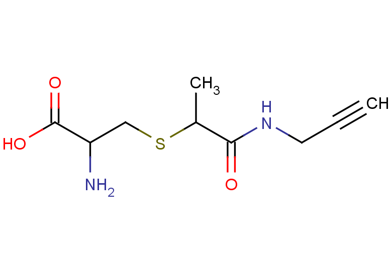 2-amino-3-({1-[(prop-2-yn-1-yl)carbamoyl]ethyl}sulfanyl)propanoic acid