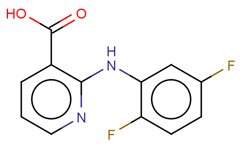 2-[(2,5-difluorophenyl)amino]pyridine-3-carboxylic acid