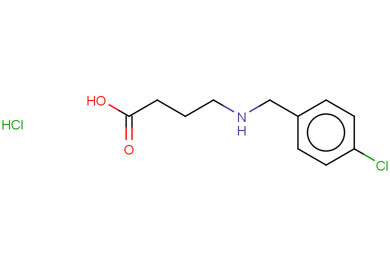 4-{[(4-chlorophenyl)methyl]amino}butanoic acid hydrochloride