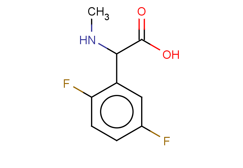 2-(2,5-difluorophenyl)-2-(methylamino)acetic acid