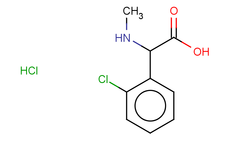 2-(2-chlorophenyl)-2-(methylamino)acetic acid hydrochloride