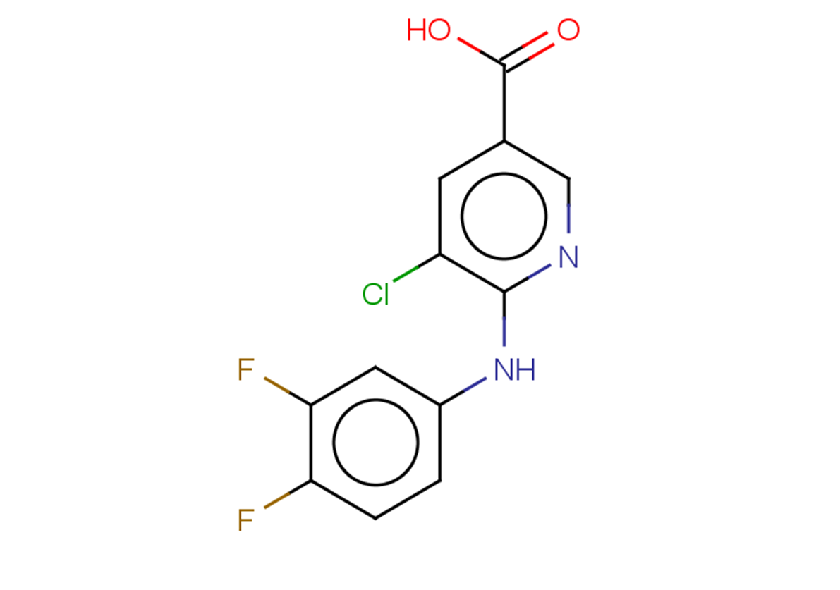 5-chloro-6-[(3,4-difluorophenyl)amino]pyridine-3-carboxylic acid
