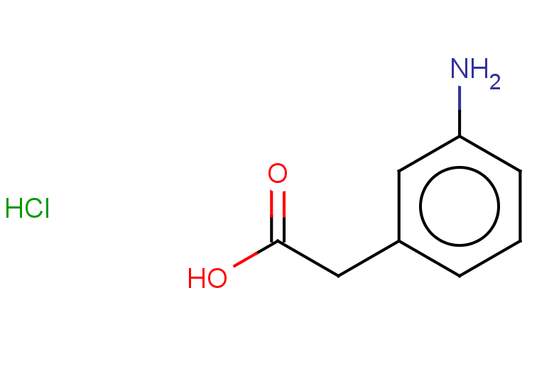 2-(3-aminophenyl)acetic acid hydrochloride