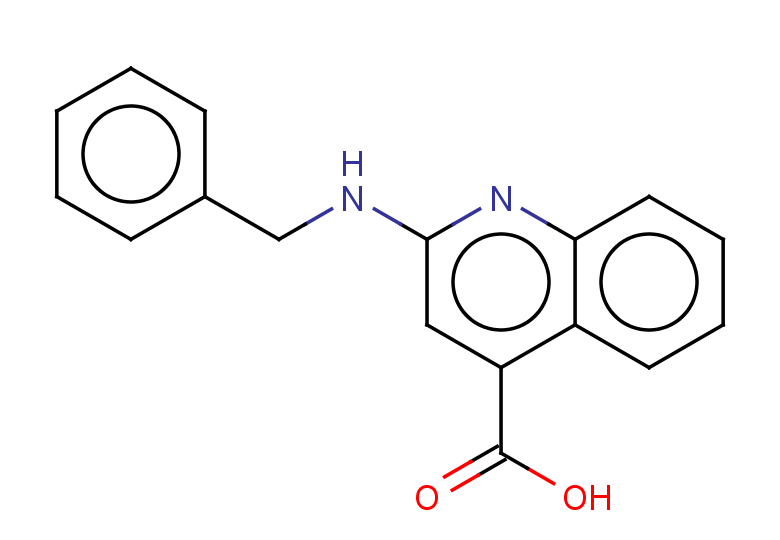 2-(benzylamino)quinoline-4-carboxylic acid