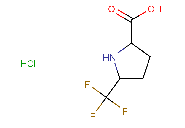 5-(trifluoromethyl)pyrrolidine-2-carboxylic acid hydrochloride