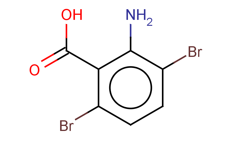 2-amino-3,6-dibromobenzoic acid